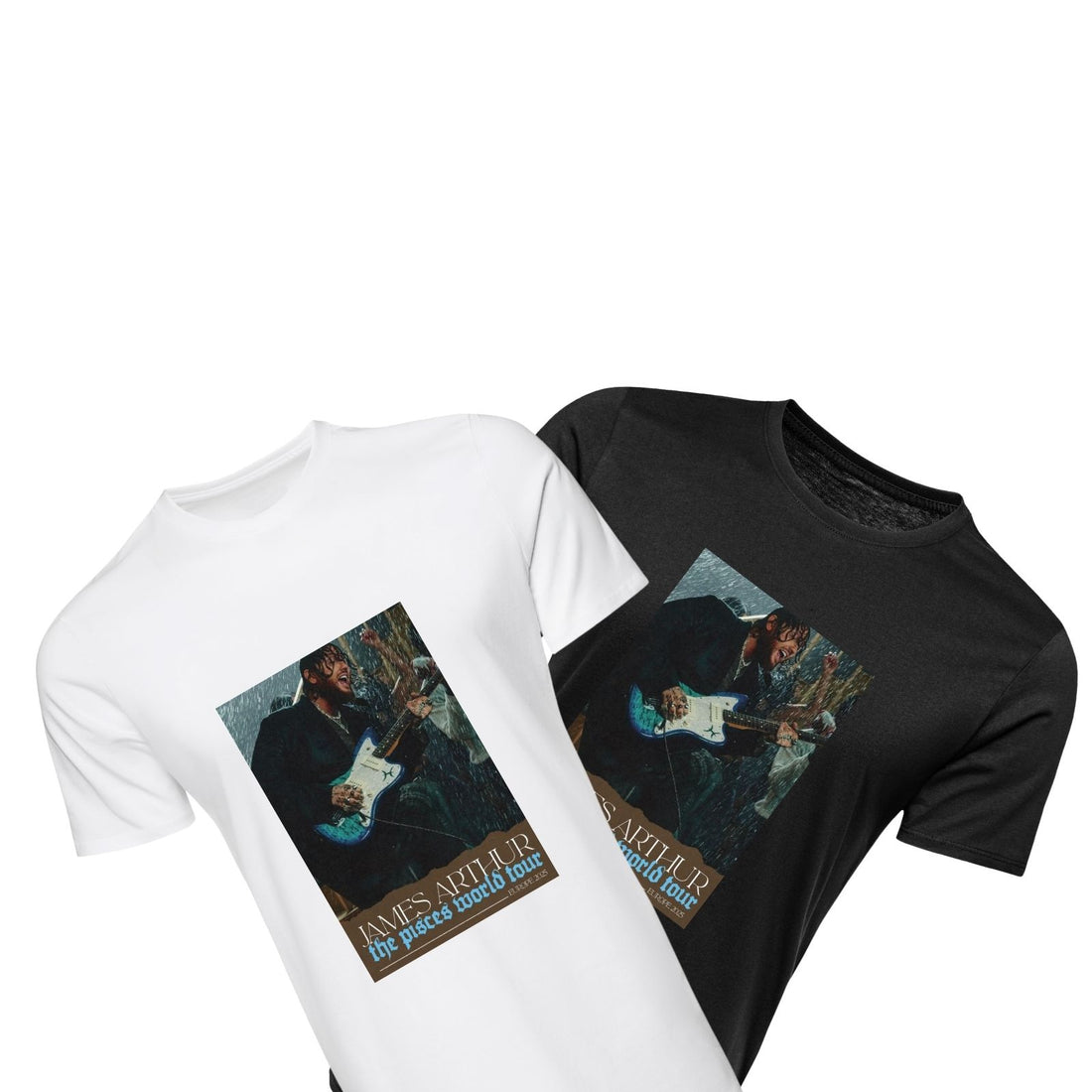 James Arthur T-Shirt – Pisces World Tour 2026 Inspired Unisex Tee Adult & Kids Concert Top