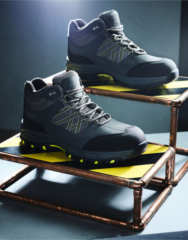 Regatta Sandstone SB Safety Boots Steel Toe Water Resistant Work Boots UK