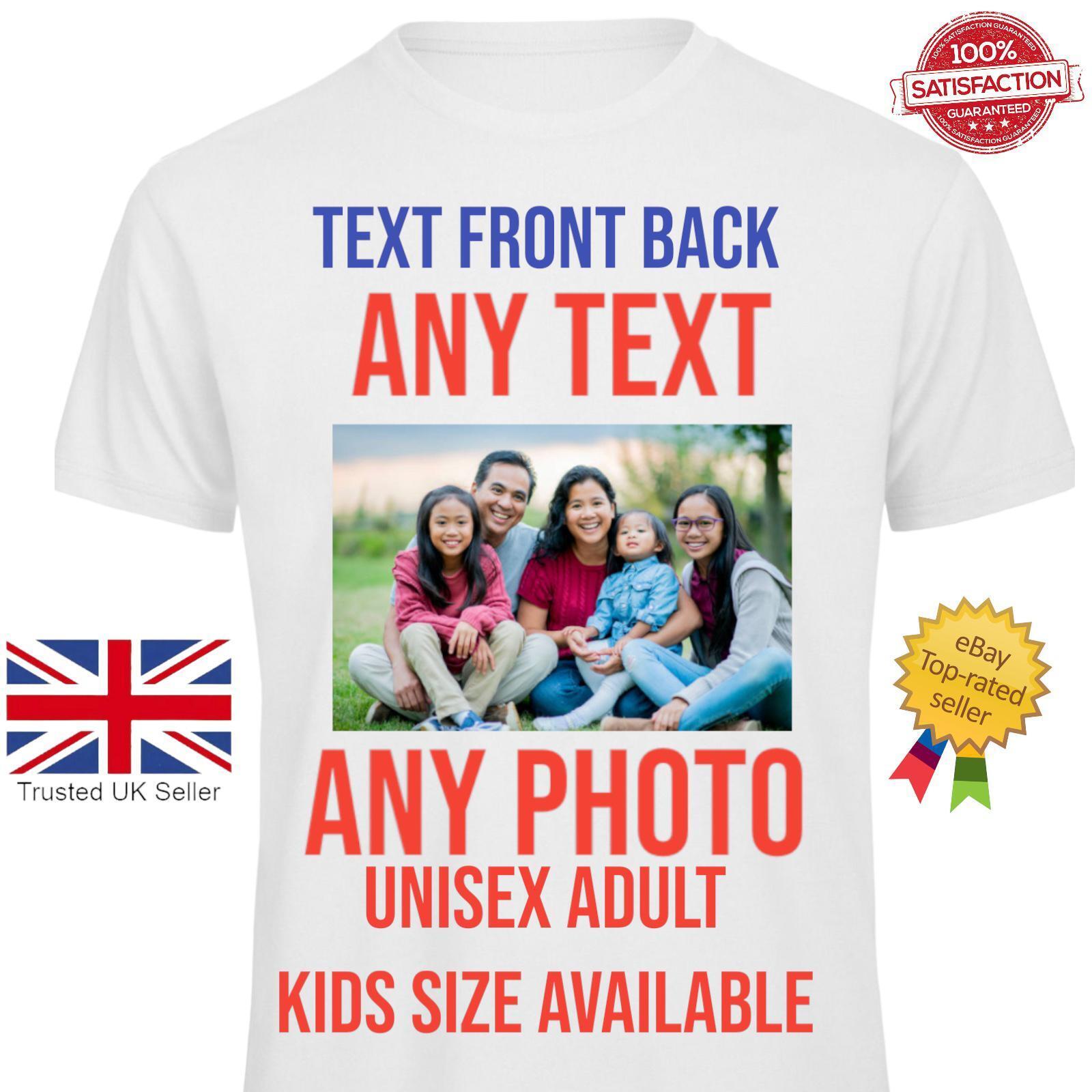 Custom Photo T-Shirt, Custom Shirt With Photo, Custom Pictures Shirts, Custom T-Shirt Graphic