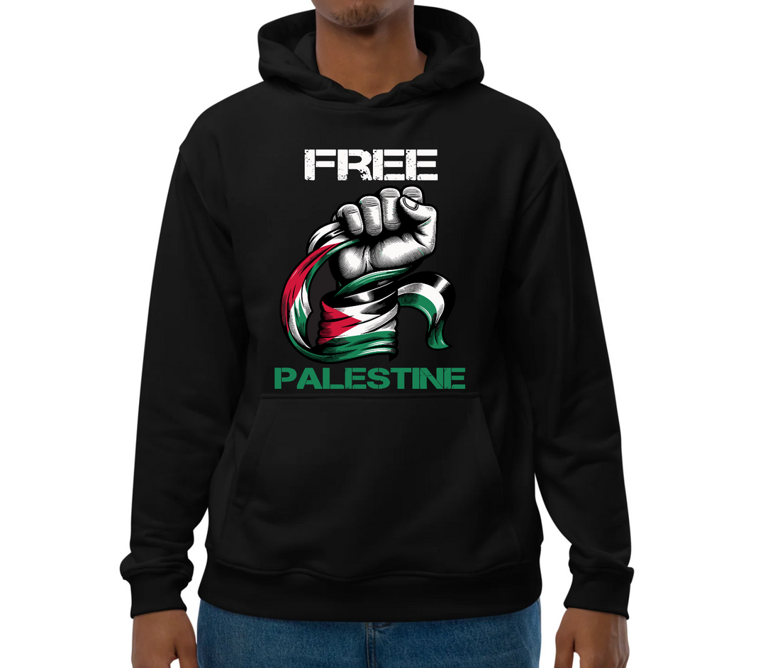 Unisex Hoodie FREE PALESTINE End Israeli Occupation Gaza Freedom Protest Jumper