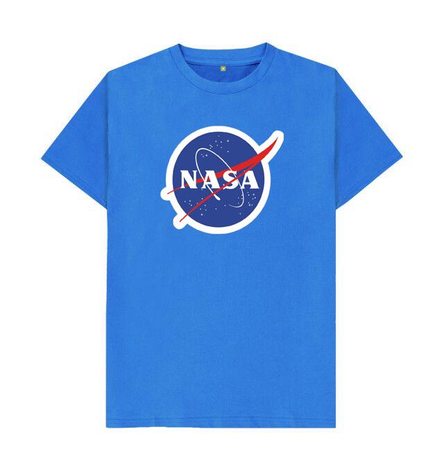 NASA Printed T-Shirt – Official Logo, Soft Cotton, Trendy Space Tee for Men & Women