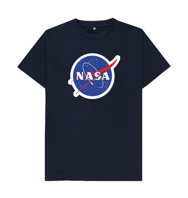 NASA Printed T-Shirt – Official Logo, Soft Cotton, Trendy Space Tee for Men & Women