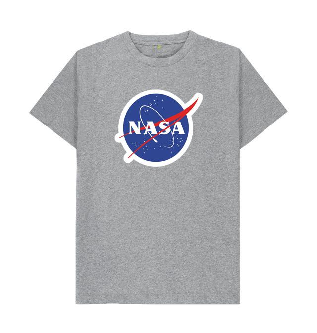 NASA Printed T-Shirt – Official Logo, Soft Cotton, Trendy Space Tee for Men & Women
