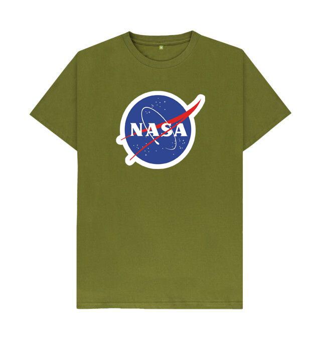 NASA Printed T-Shirt – Official Logo, Soft Cotton, Trendy Space Tee for Men & Women