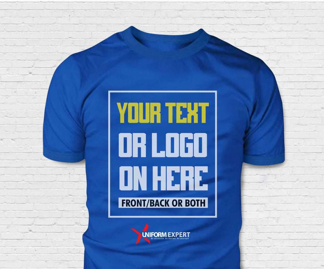 Custom Printed T-Shirts – Personalised Designs & Logos for Men & Women