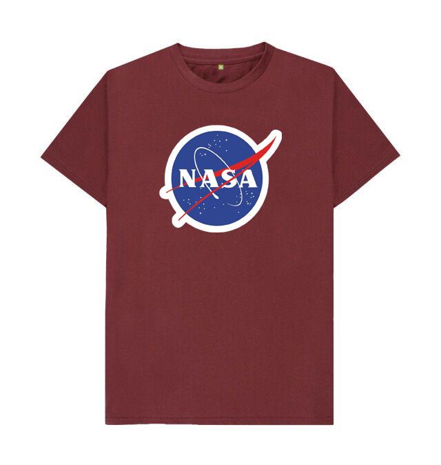 NASA Printed T-Shirt – Official Logo, Soft Cotton, Trendy Space Tee for Men & Women