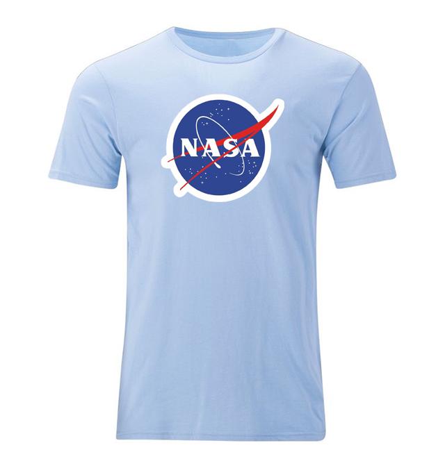 NASA Printed T-Shirt – Official Logo, Soft Cotton, Trendy Space Tee for Men & Women