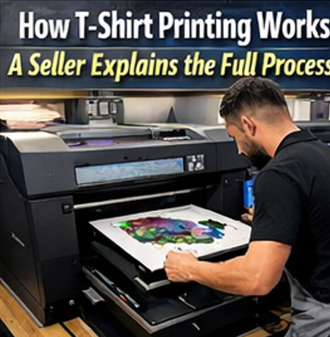 How T-Shirt Printing Works: A Seller Explains the Full Process