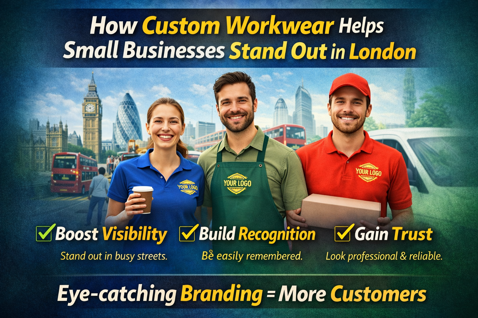 How Custom Workwear Helps Small Businesses Stand Out in London