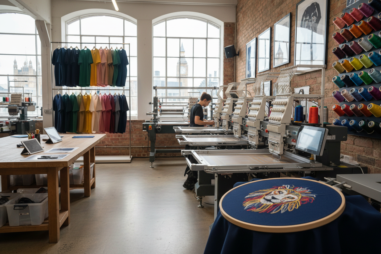 Custom T-Shirt Printing & Embroidery in London