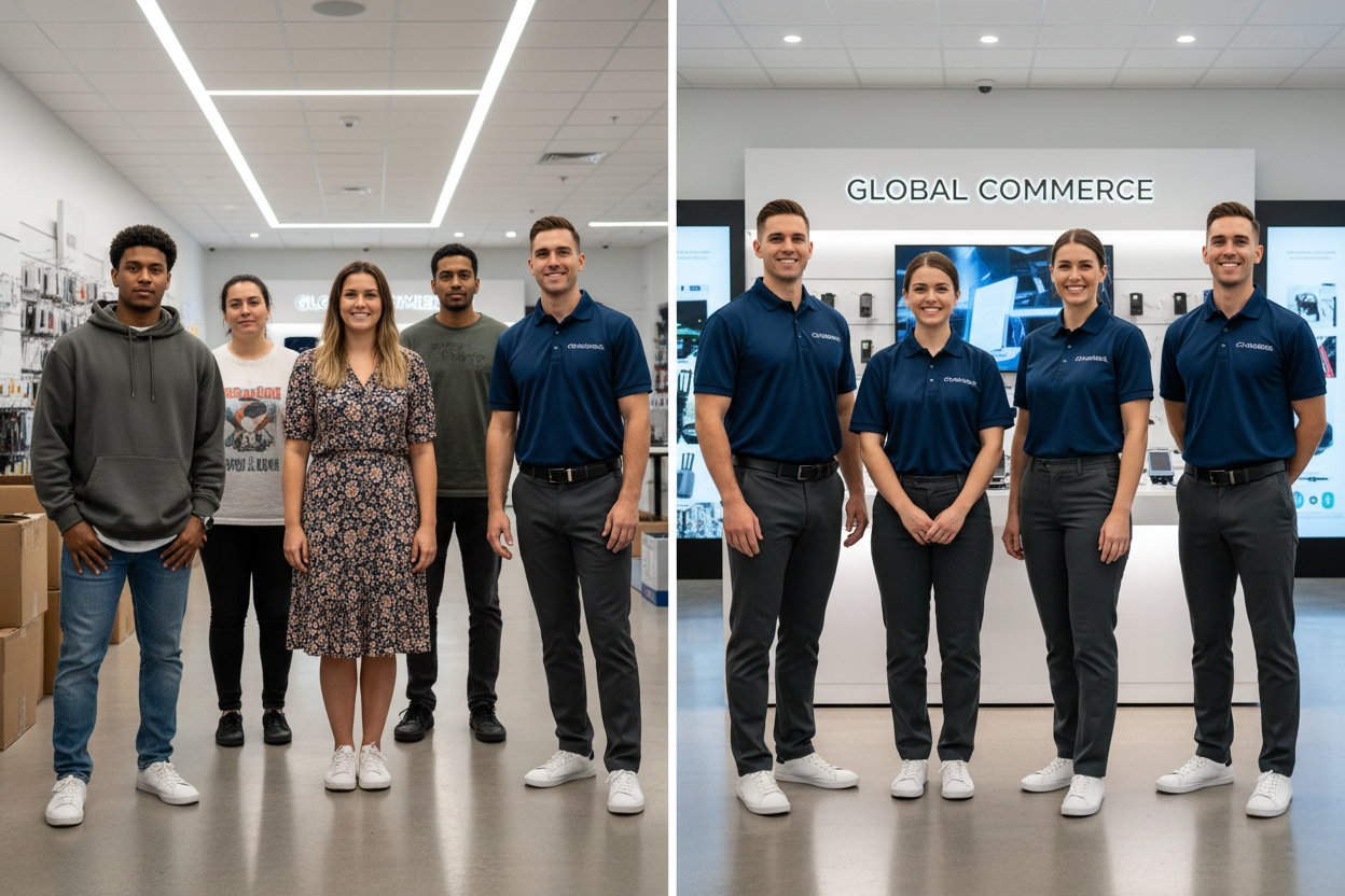 How Branded Uniforms Transform Your Business Image