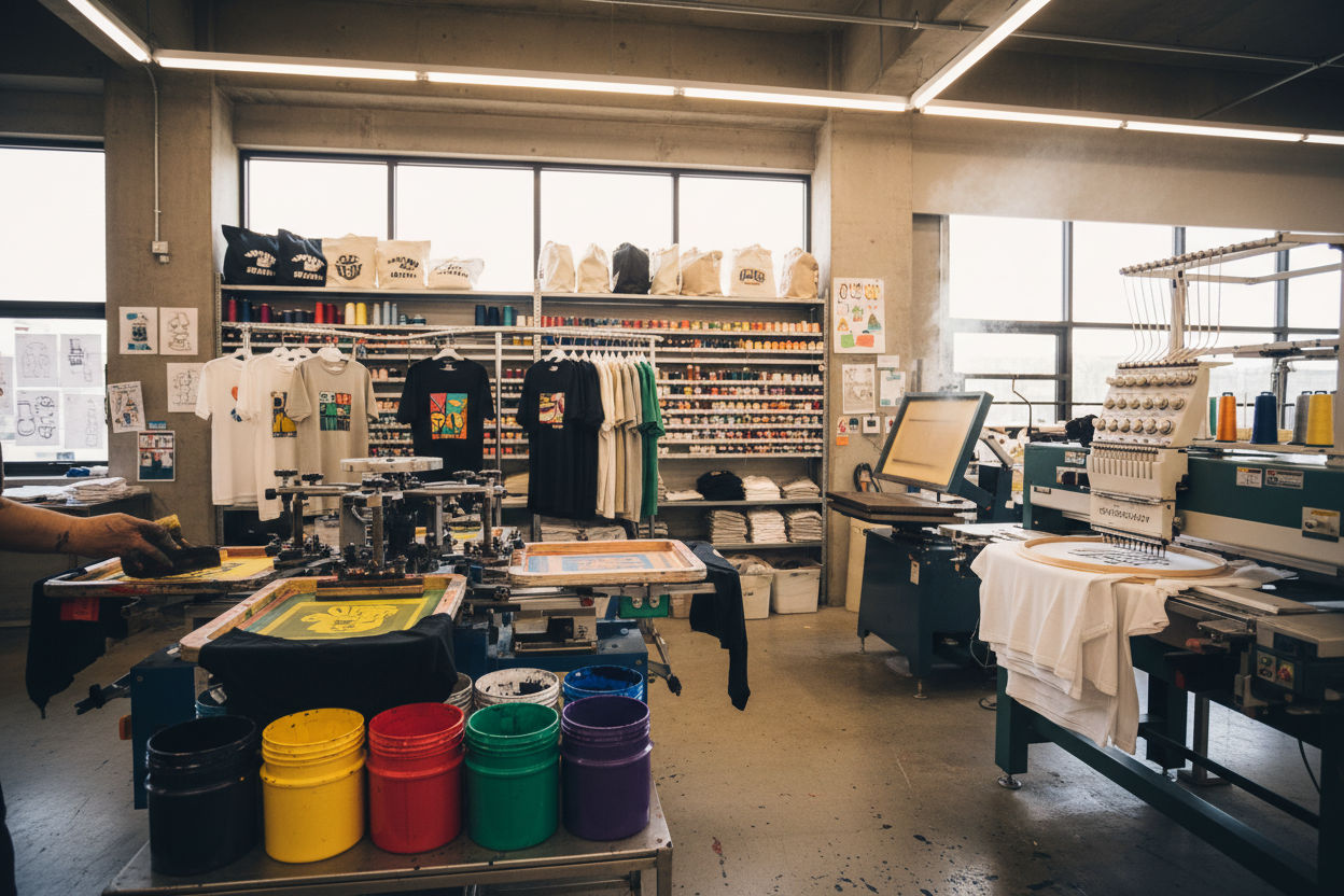 Behind the Scenes at Artistry Italian Fashion: Custom Embroidery, Done In-House