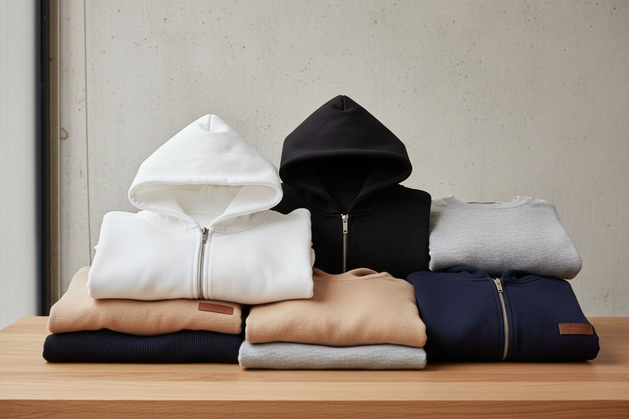 Plain Hoodies &amp; Sweaters Collection