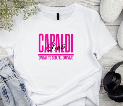 Lewis Capaldi T-Shirt 2025 Tour | Unisex Concert Unisex Tee Tops for Fans UK Tour Inspired Gift