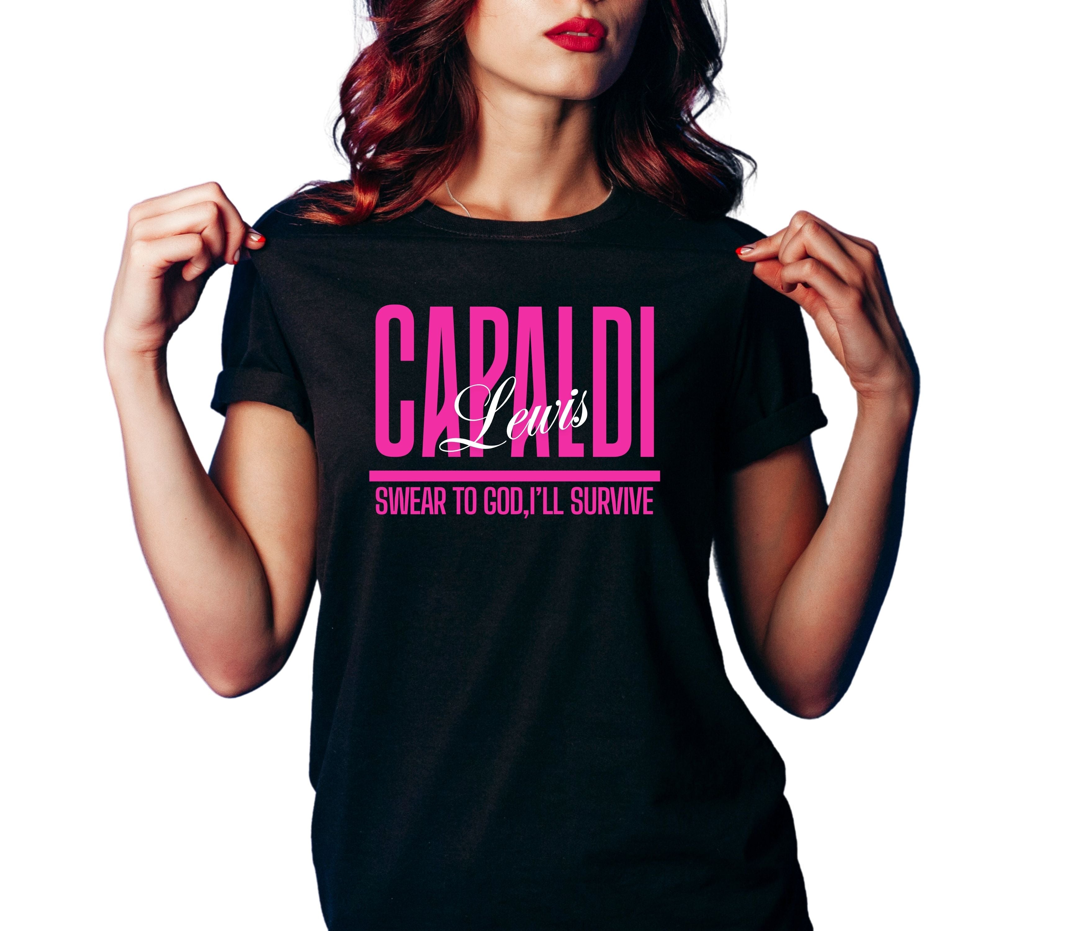 Lewis Capaldi T-Shirt 2025 Tour | Unisex Concert Unisex Tee Tops for Fans UK Tour Inspired Gift