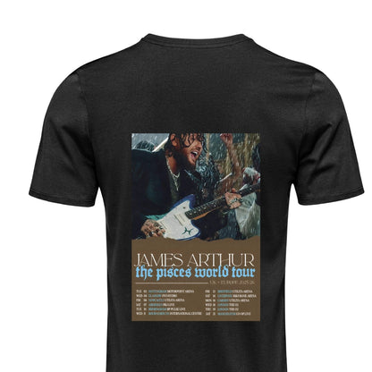 James Arthur T-Shirt – Pisces World Tour 2026 Inspired Unisex Tee Adult &amp; Kids Concert Top