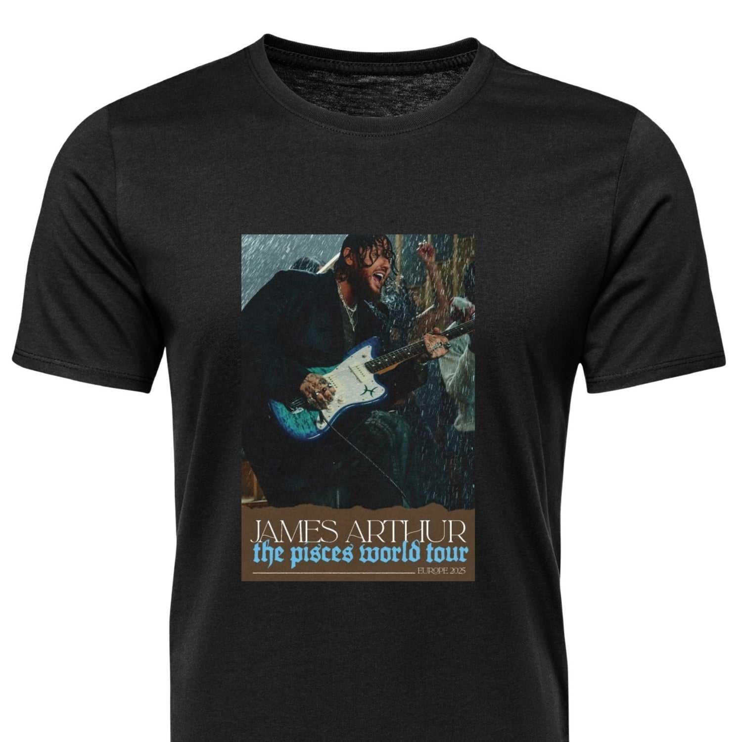 James Arthur T-Shirt – Pisces World Tour 2026 Inspired Unisex Tee Adult &amp; Kids Concert Top