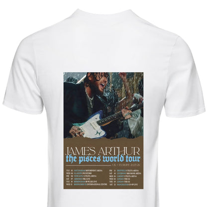 James Arthur T-Shirt – Pisces World Tour 2026 Inspired Unisex Tee Adult &amp; Kids Concert Top