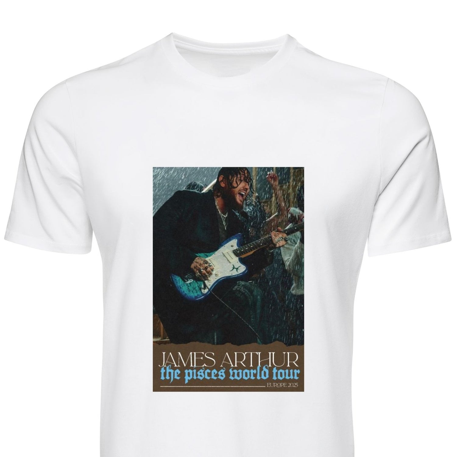 James Arthur T-Shirt – Pisces World Tour 2026 Inspired Unisex Tee Adult &amp; Kids Concert Top
