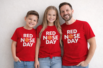Red Nose Day 2026 T-Shirt Funny Comic Relief Unisex Adults Kids