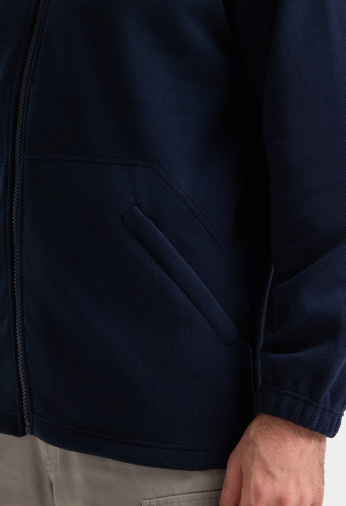 Personalised Unisex Fleece Jacket – Heavyweight 380gsm – Full Zip – Custom Made