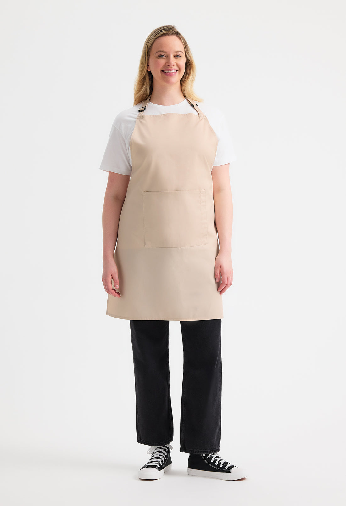 Custom UC940 Bib Apron with Pocket | Personalised Apron with Adjustable Neck &amp; Front Storage | Ideal for Chefs, Waitstaff, Baristas &amp; More