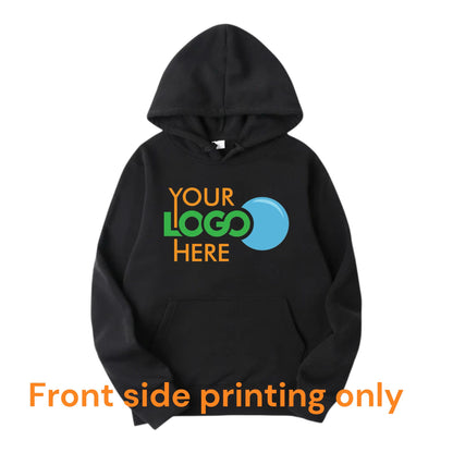 Personalised Custom Printed Hoodie | Unisex Logo &amp; Text Hoodie