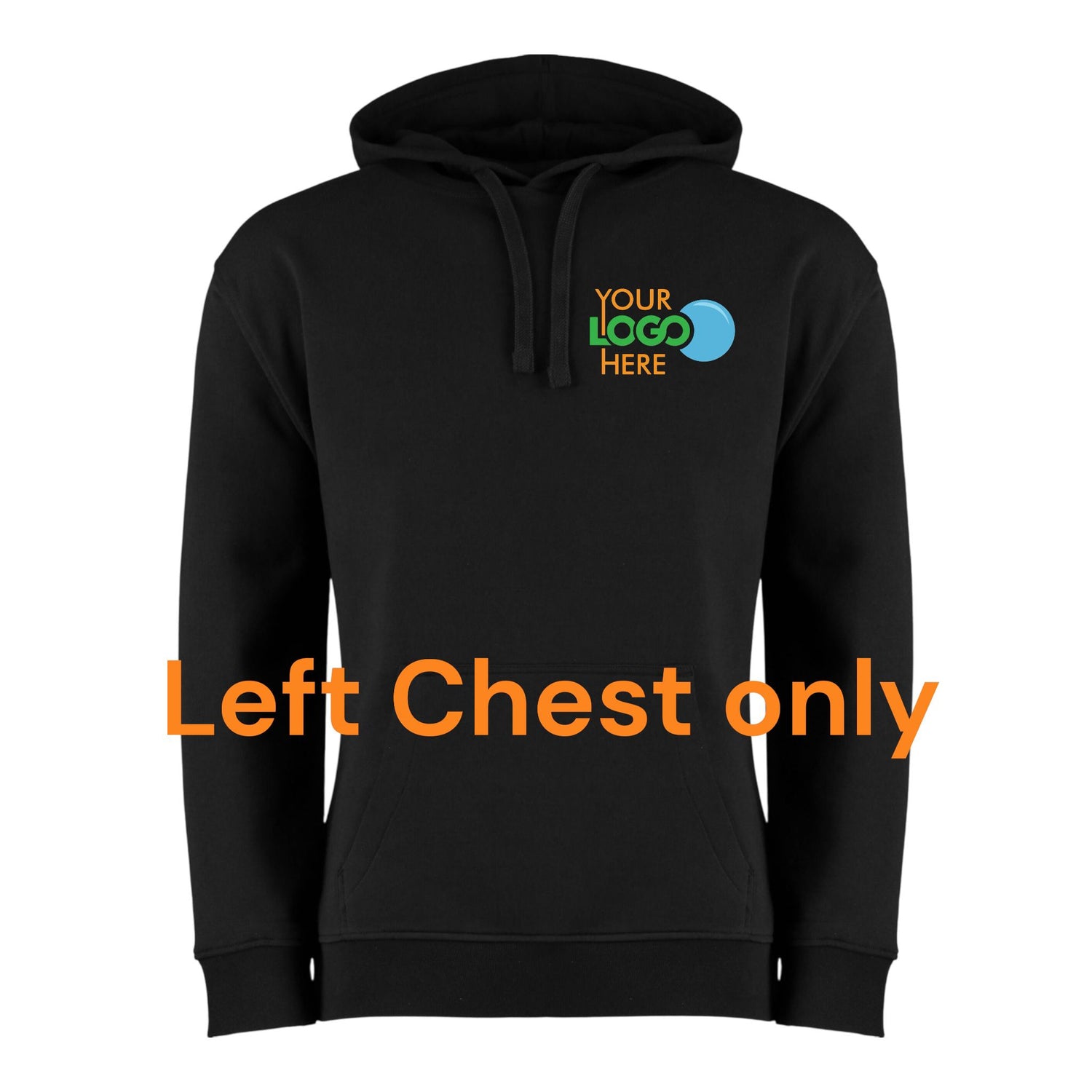 Personalised Custom Printed Hoodie | Unisex Logo &amp; Text Hoodie