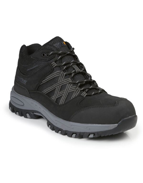 Regatta Sandstone SB Safety Boots Steel Toe Water Resistant Work Boots UK