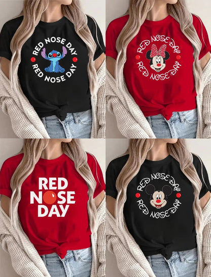 Red Nose Day 2026 T-Shirt Funny Comic Relief Unisex Adults Kids