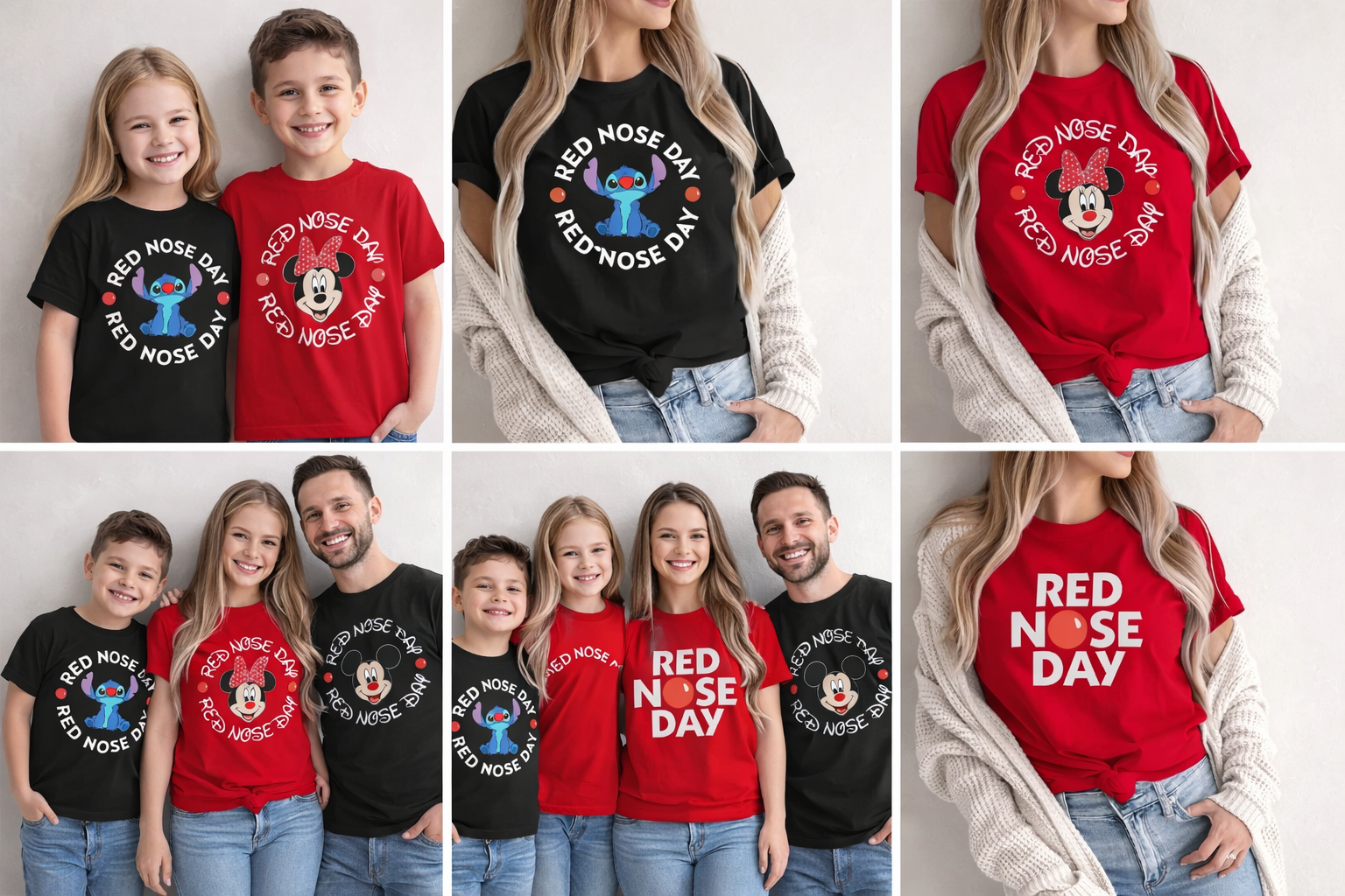 Red Nose Day 2026 T-Shirt Funny Comic Relief Unisex Adults Kids