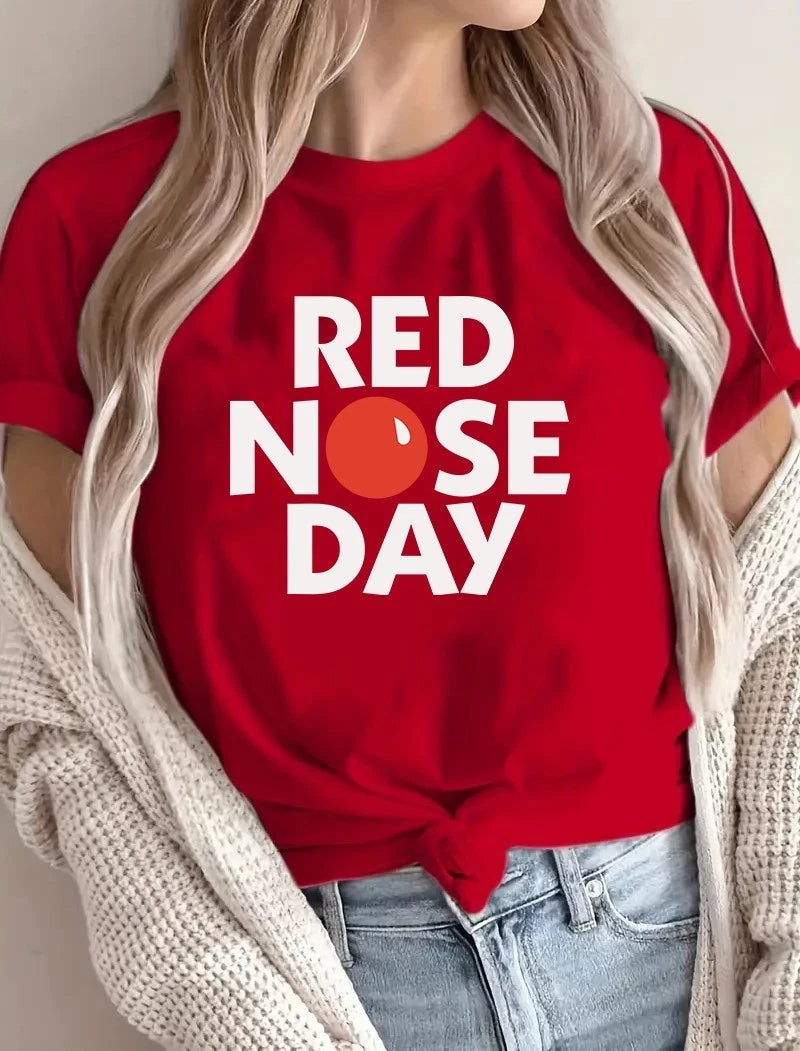 Red Nose Day 2026 T-Shirt Funny Comic Relief Unisex Adults Kids