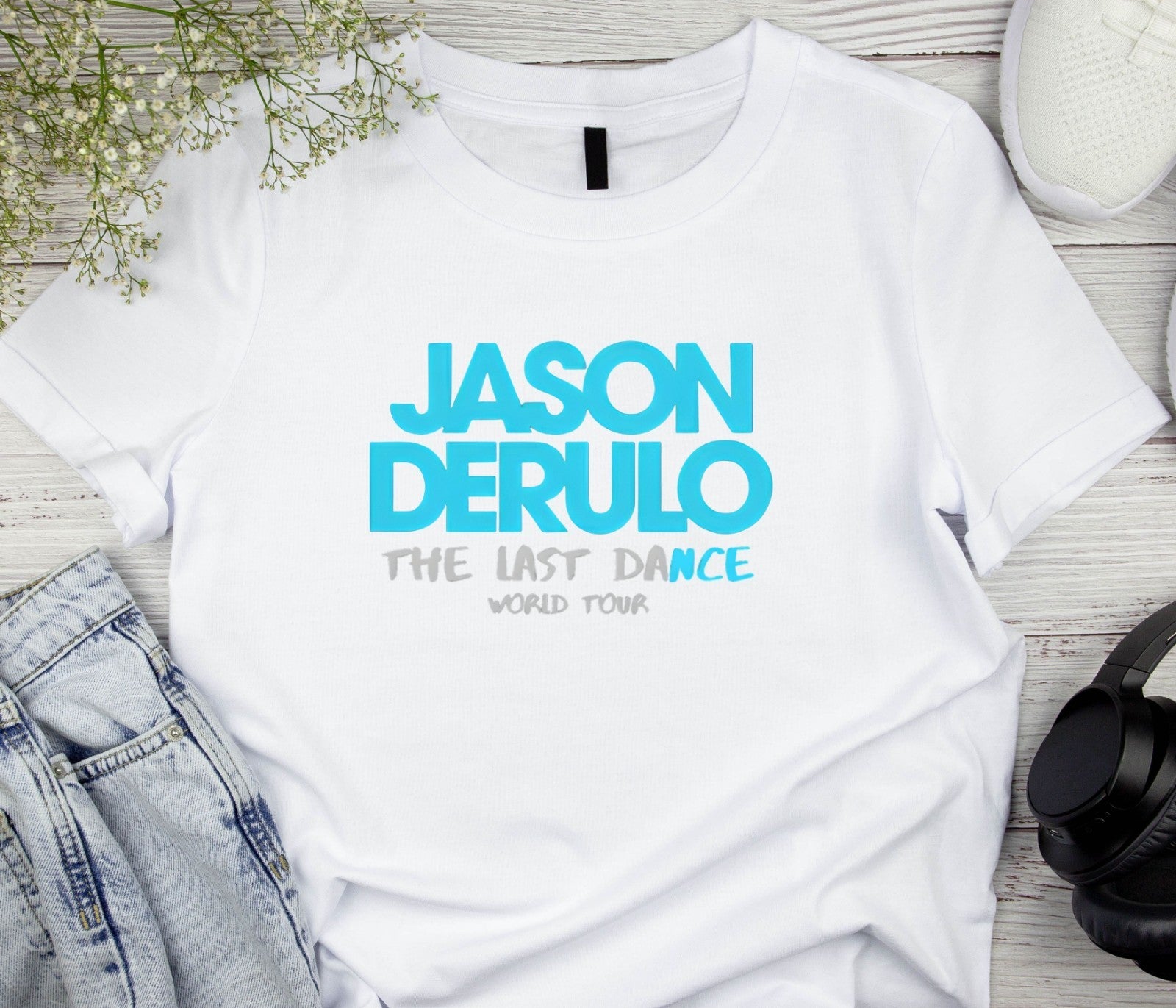 Jason Derulo T-Shirt The Last Dance Inspired tour 2026 Unisex Adult kids tee top